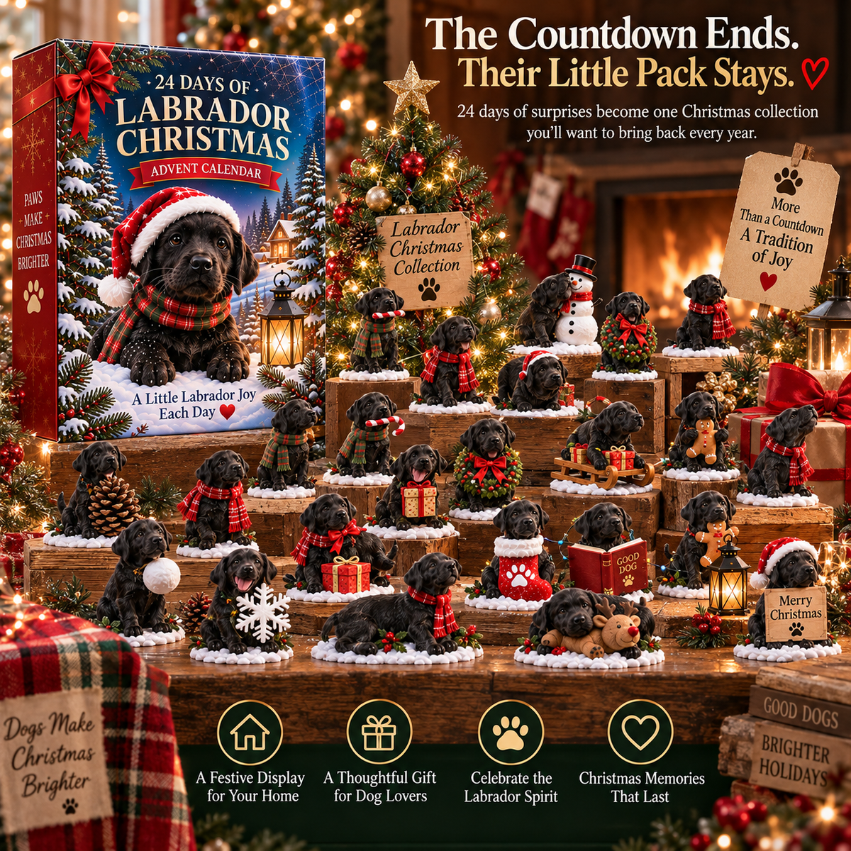 24 Days of Labrador Christmas β Black Lab Advent Calendar πΎπ