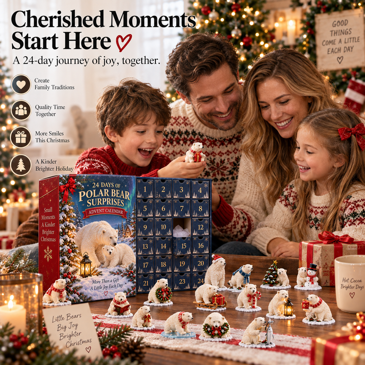 24 Days of Polar Bear Christmas β A Little Winter Moment Each Day βοΈπ»ββοΈ