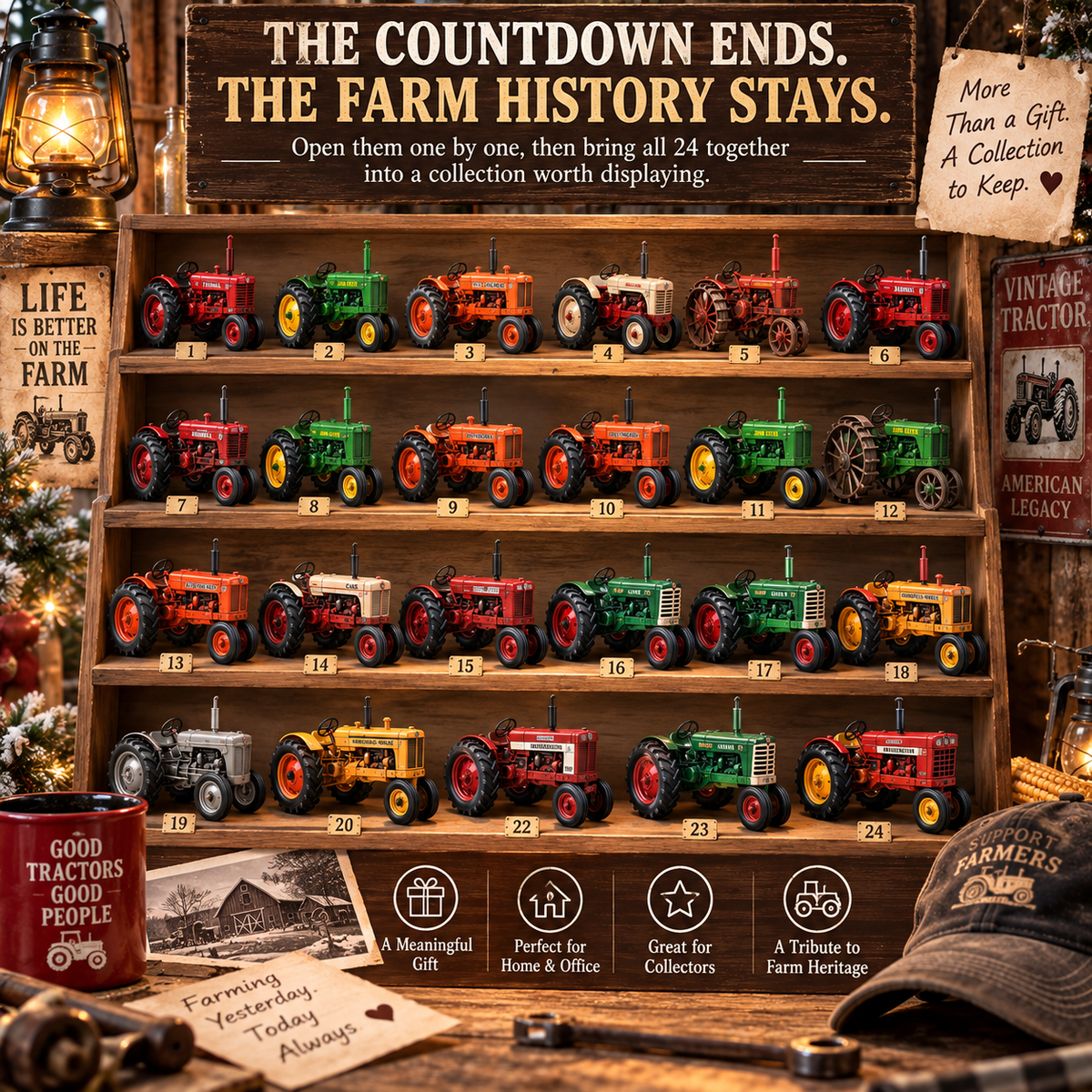 π24 Days of Vintage Farm Tractors β American Farm Classics