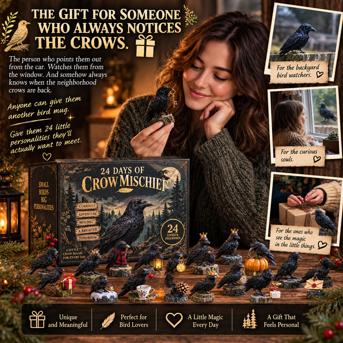 24 Days of Crow Mischief β 24 Clever Little Troublemakers π€