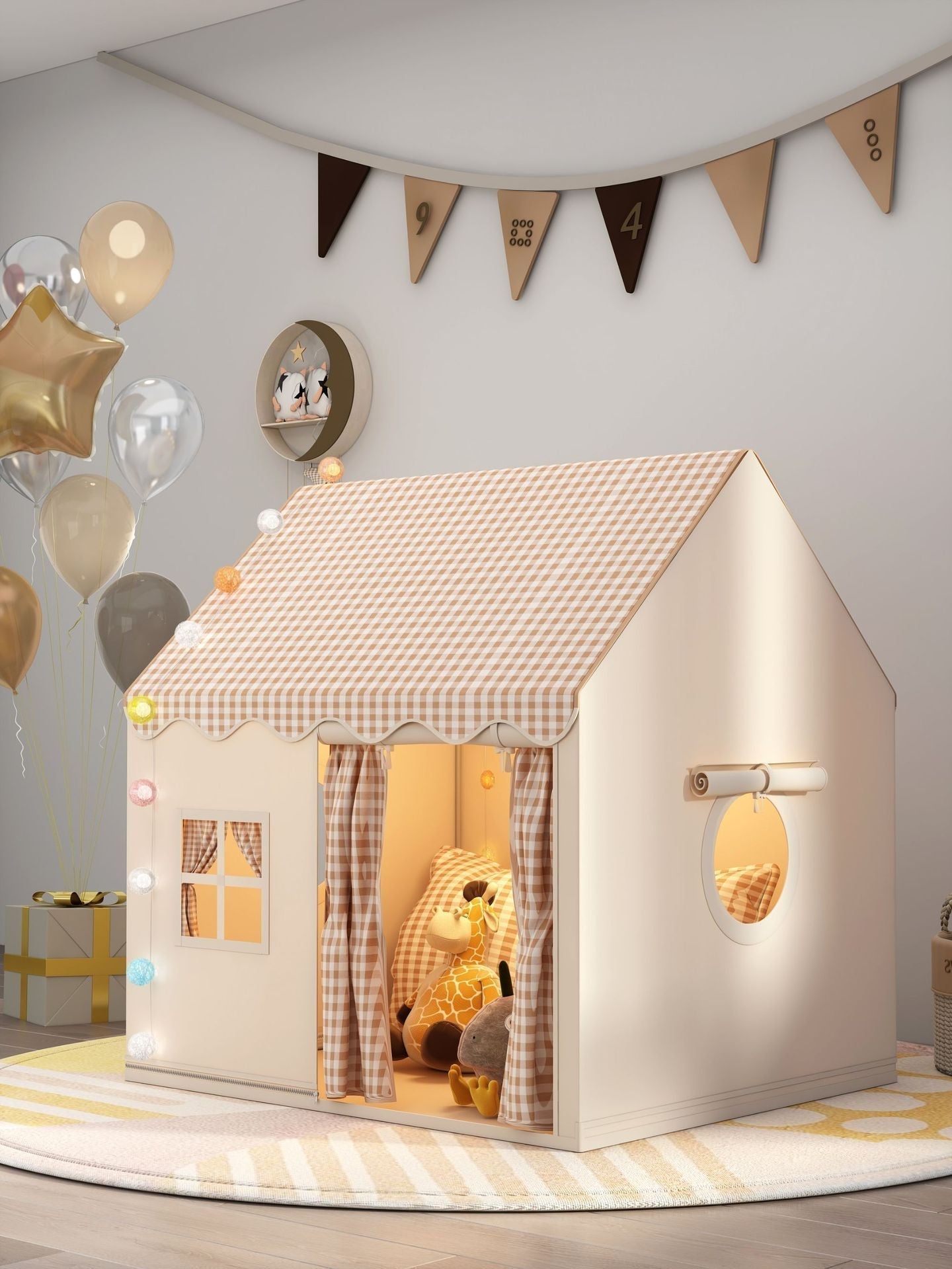 π° 49% OFF NOW! β° Children's Play Tent Castle β Spacious & easy to set up β Breathable fabric, perfect for indoor or outdoor fun β encourages imaginative play β¨π§Έ