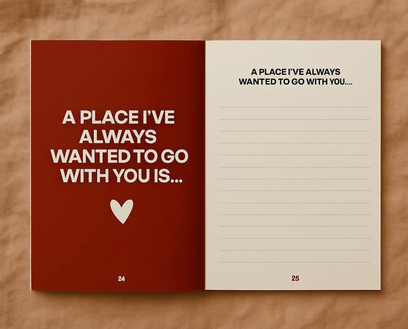 📖 Write Your Love Story Together ❤️🔥 The Ultimate Couples Journal – Forever Memories in Every Page! ✍️💑