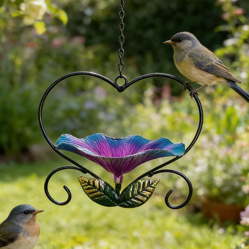 ππ¦ Heart-Shaped Bird Feeder β Floral, Hanging,Perfect for Backyard or Balcony π‘ππΌπ