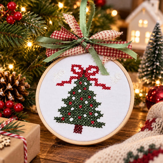 🔥LAST DAY 48% OFF - 🎄Complete Christmas Embroidery Ornament DIY Kit