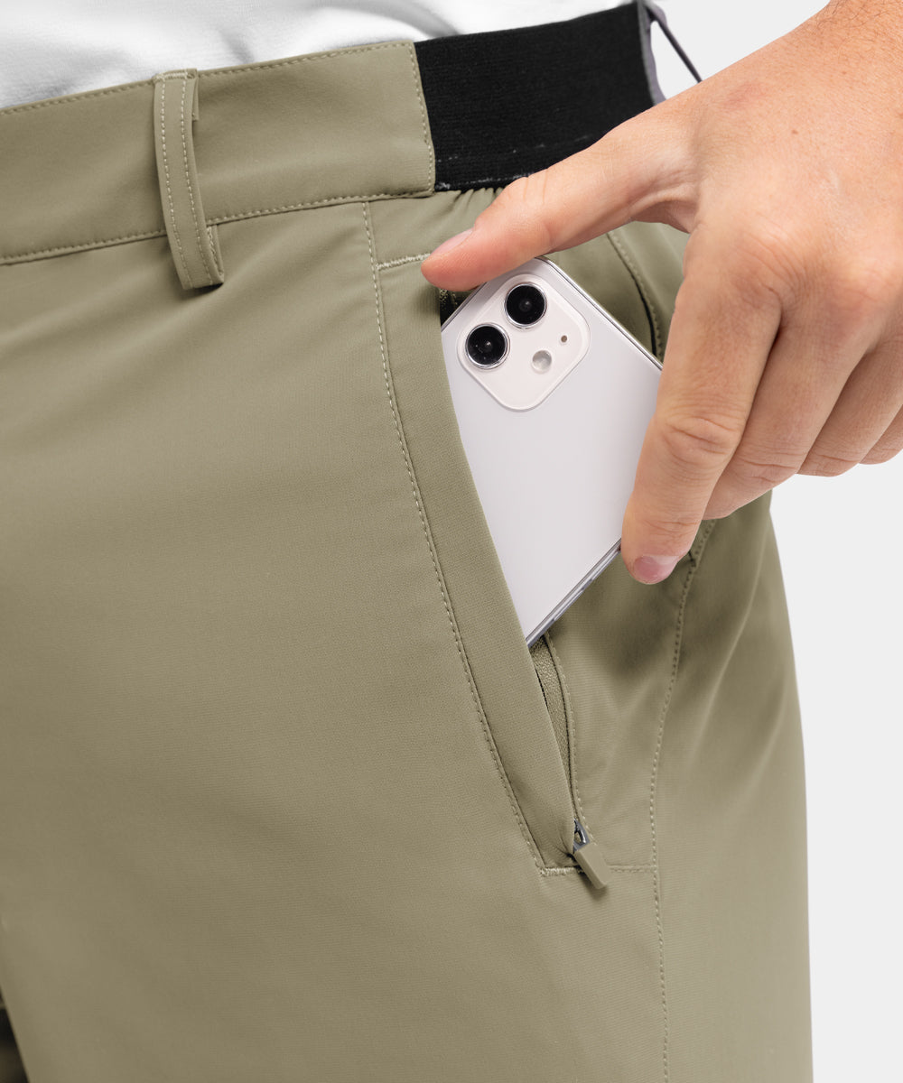 Men's Stretch Quick Dry Casual Work Golf Shorts