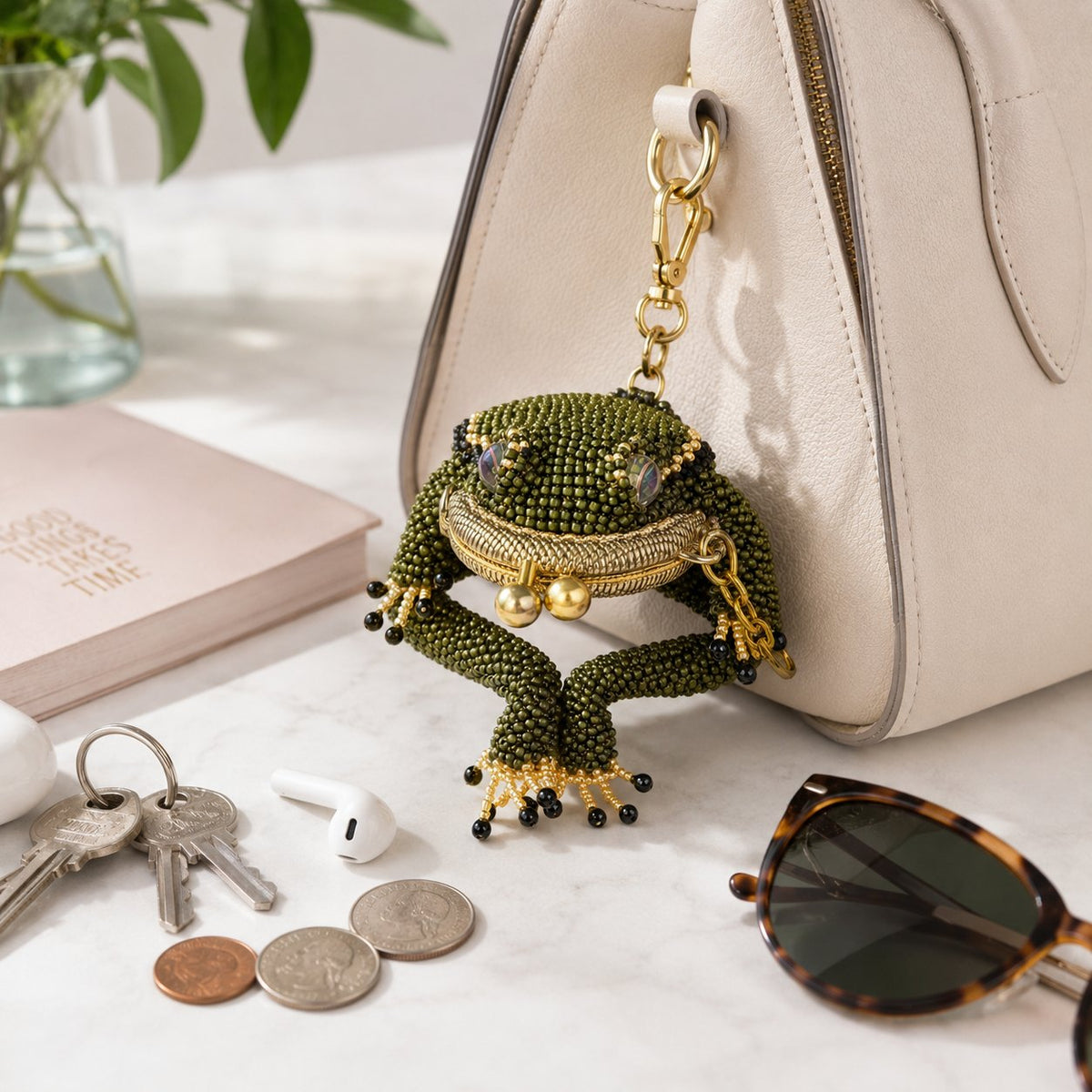 Charming  Frog Coin Purse