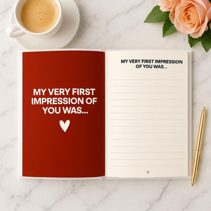 📖 Write Your Love Story Together ❤️‍🔥 The Ultimate Couples Journal – Forever Memories in Every Page! ✍️💑