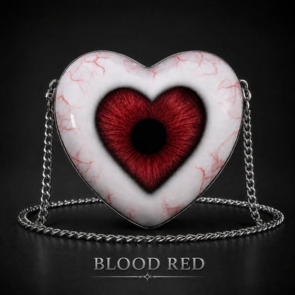 🔥Last Day 49% OFF 🖤👁 Gothic Heart Eye Statement Crossbody Bag
