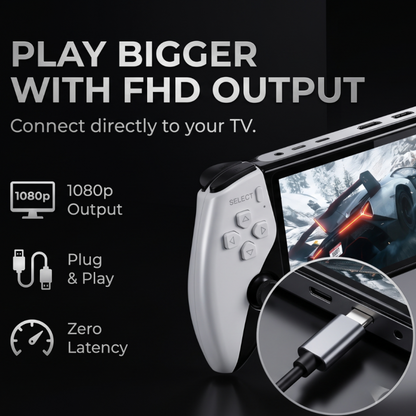 🎄Christmas Sale 49% OFF🎁 WEEKLYARD Retro Handheld Game Console with HD 5-inch IPS Screen over 20,000 Games