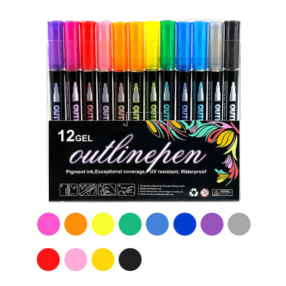 ✨Limited Time Sale-50% OFF🎨🖌️Coloring Lightstick Graffiti Highlighter Pens
