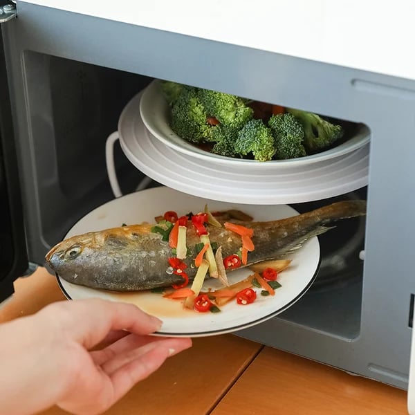 📢📢48% OFF !! ⏰Microwave Folding Tray