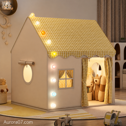 🏰 49% OFF NOW! ⏰ Children's Play Tent Castle – Spacious & easy to set up – Breathable fabric, perfect for indoor or outdoor fun – encourages imaginative play ✨🧸