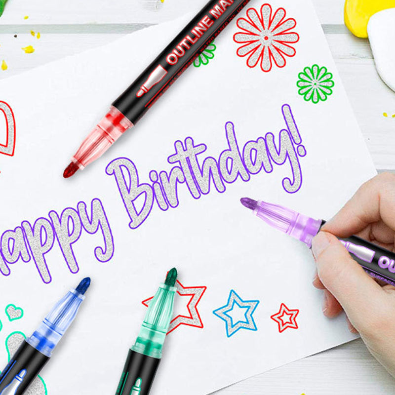 ✨Limited Time Sale-50% OFF🎨🖌️Coloring Lightstick Graffiti Highlighter Pens