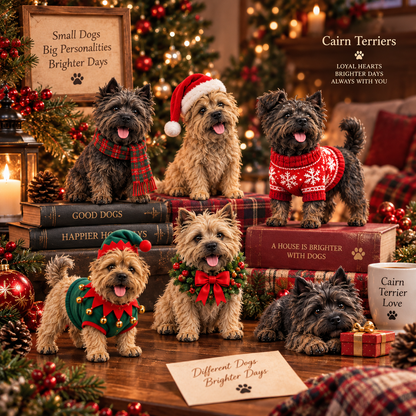🐾 24 Days of Cairn Terrier Joy — 24 Little Personalities to Discover