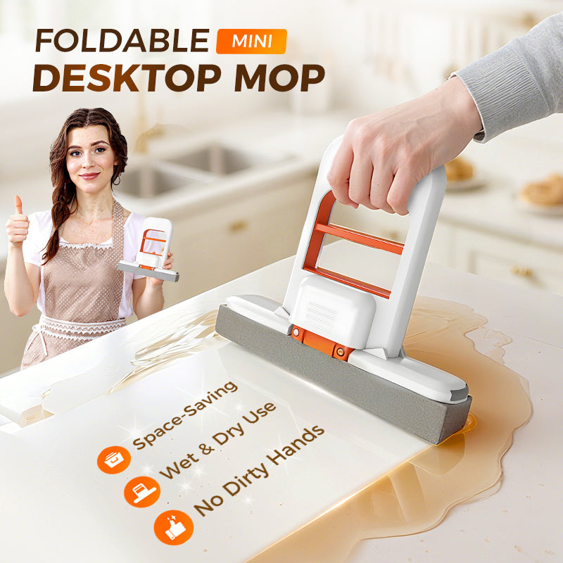 ⭐ Buy 2 Get 1 Free 🧹 Mini Mop SELF-WRINGING & portable