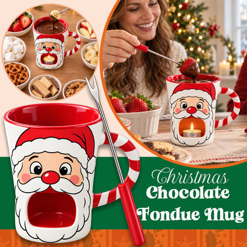 Christmas Chocolate Fondue Mug