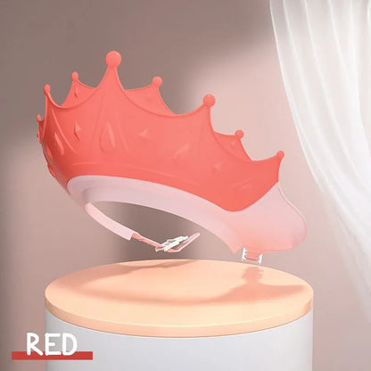 📢 LIMITED TIME 48% OFF! ⏰ Kids' Ear Protective Cap – Waterproof Shower Hat, Adjustable & Cartoon Crown Design ✨
