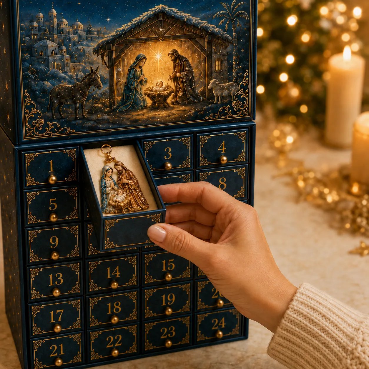 🎄 2026 Nativity Story Advent Calendar – 24 Days of Sacred Christmas Surprises