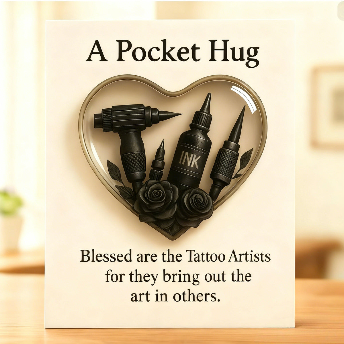 Pocket Hug for tattoo artists