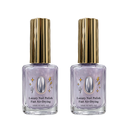 📢📢Buy 1 get 1 free !! ⏰Lilac Glossy Mirror Nail Strengthener