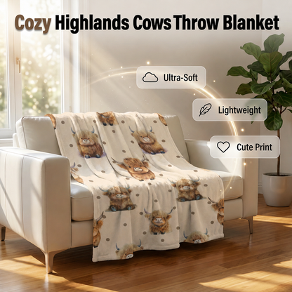 📢📢48% OFF !! ⏰Ultra-Soft Printed Flannel Throw Blanket