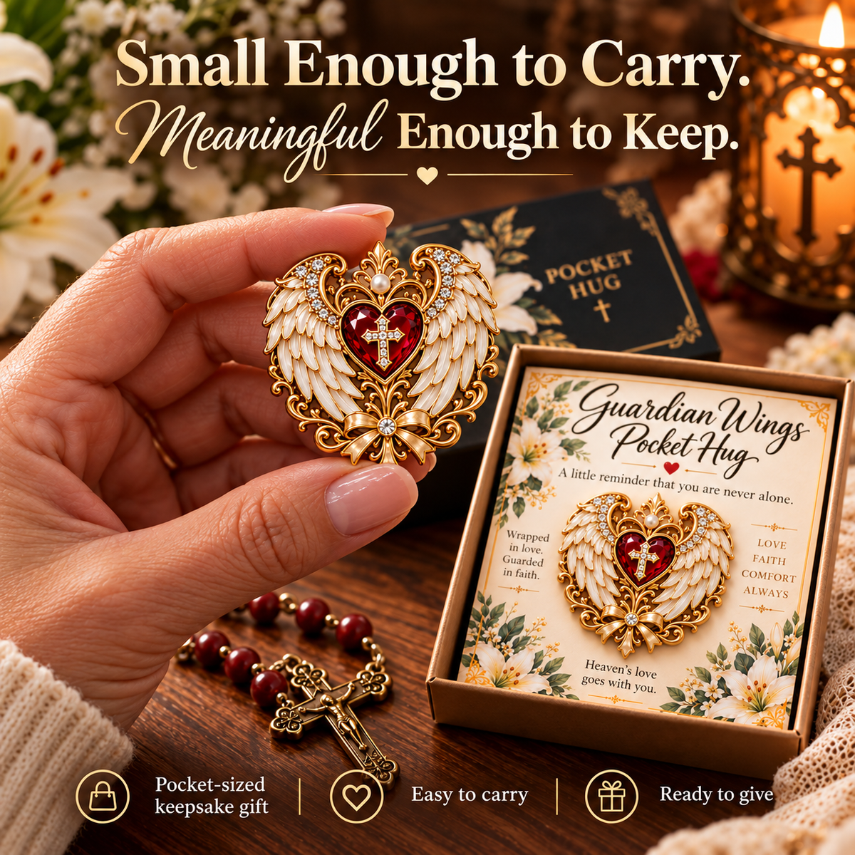 🙏✨ Carry the Faith™ Pocket Hug Collection ✝️❤️
