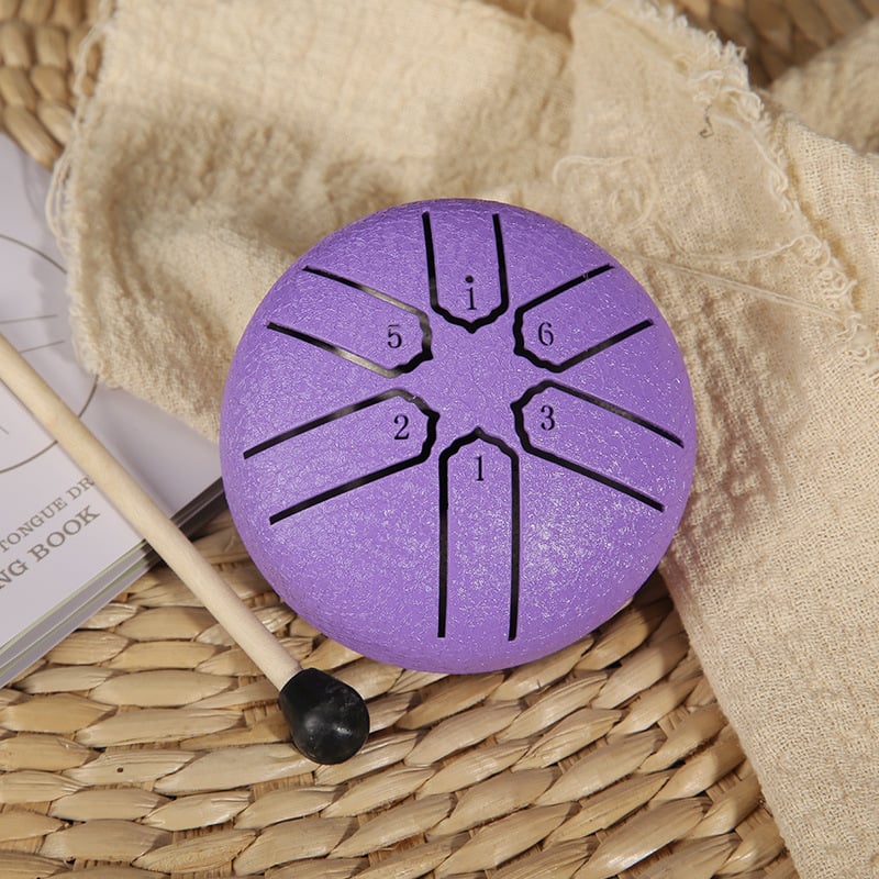 🧘 SOUND HEALING & MINDFULNESS🎁Mini Steel Tongue Drum