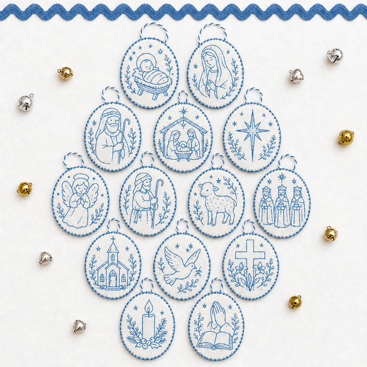 ⏳ Last Day 49% OFF – 🧵Beginner-Friendly DIY Heirloom Oval Embroidery Ornament Kit Collection | Complete Kit with All Tools & Step-by-Step Guide Included 💕