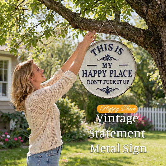 🏠“This Is My Happy Place” Door Sign