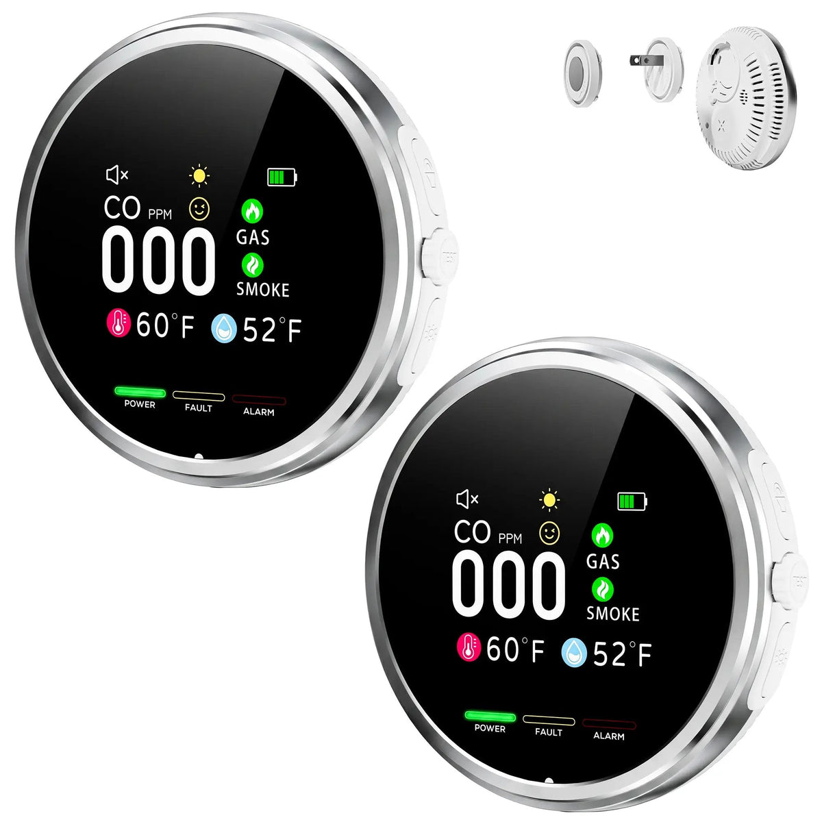 🚨 6-in-1 Plug-In Air Quality Detector | Fast Refresh Home Safety Monitor For House & RV Owners