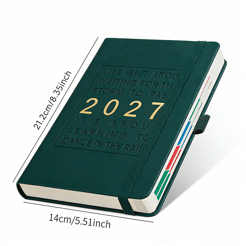 📅 49% OFF NOW! 📓 2027 Calendar Notebook – A5, one day per sheet, date-marked – Ideal for daily logs & future reference ✨