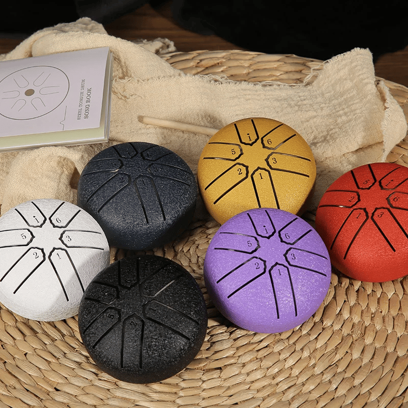 🧘 SOUND HEALING & MINDFULNESS🎁Mini Steel Tongue Drum