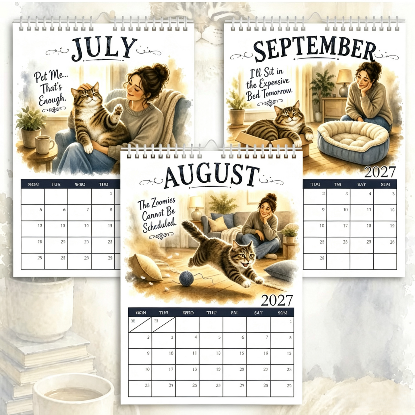 A Cats Life 2027 Calendar