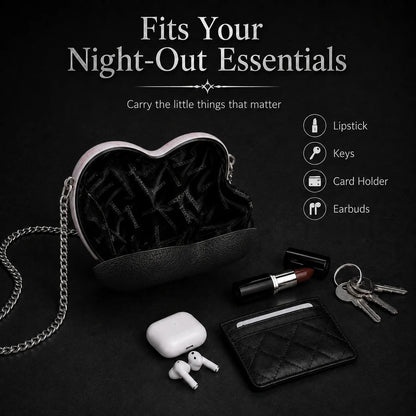 🔥Last Day 49% OFF 🖤👁 Gothic Heart Eye Statement Crossbody Bag