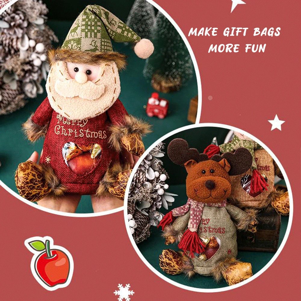🎉 🎉3D Christmas Gift Bags 🍭🎁