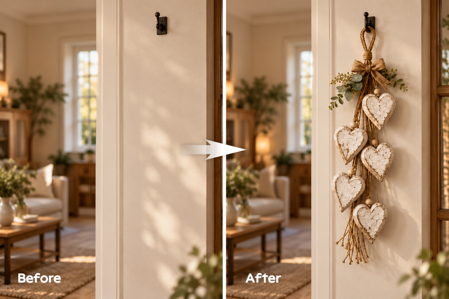 Heart‑Wall Accent