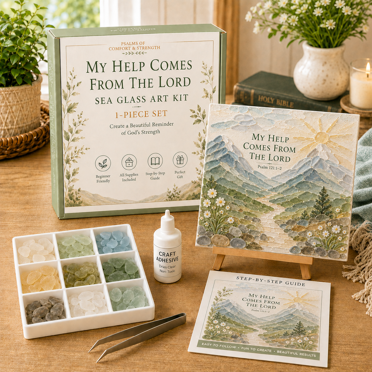 ✝️ Psalms of Comfort & Strength Art Kit