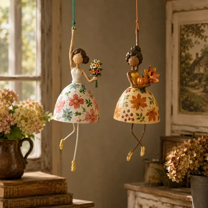 💃🌸 Let Your Space Dance — Whimsical Dancing Lady Hanging Ornament