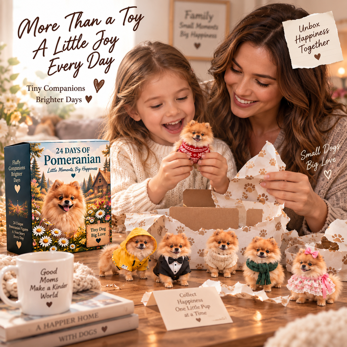 The Fluffy Pomeranian Crew – 24 Little Companions to Discover & Collect