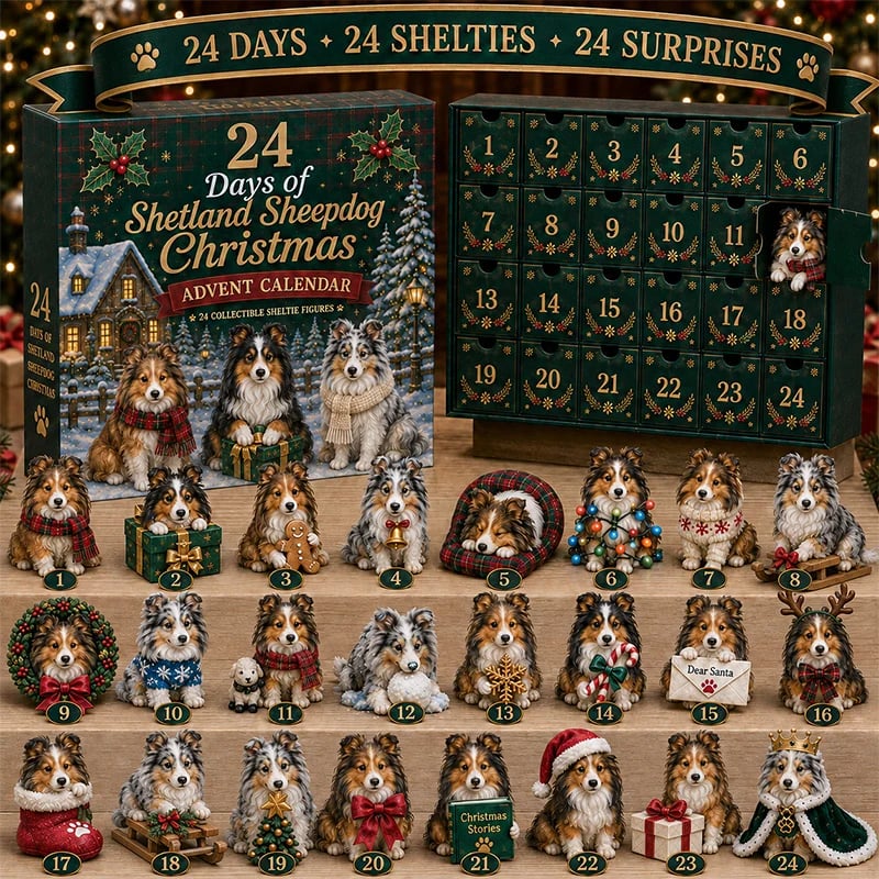 🐕🎄 Shetland Sheepdog Advent Calendar 2026