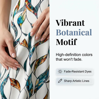 👚  NOW! 🌸 Women's Side-Tie Top & Patterned Pants Set – Flowy, adjustable fit & perfect for summer vacations or resort wear 👖