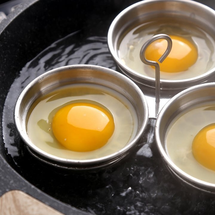 🎁🔥 HOT SALE – 48% OFF! 🥚 304 Stainless Steel Egg Cooker – Food-Grade, Sturdy & Easy-Release Design ✨🍳