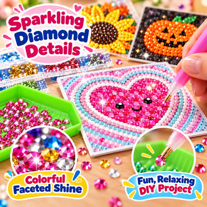 ⏳ Last Day 48% OFF – 💎 2027 Diamond Art Wall Calendar Kit | 12 Monthly Designs + Complete Gem Tools ✨