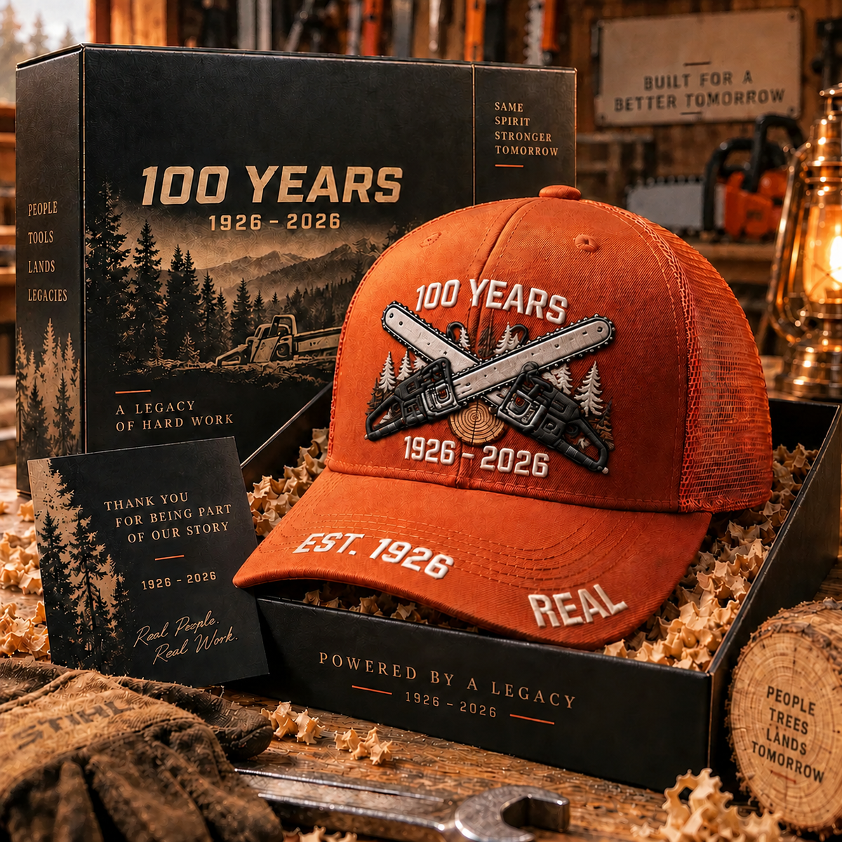 🔥 100th Anniversary Commemorative Trucker Cap