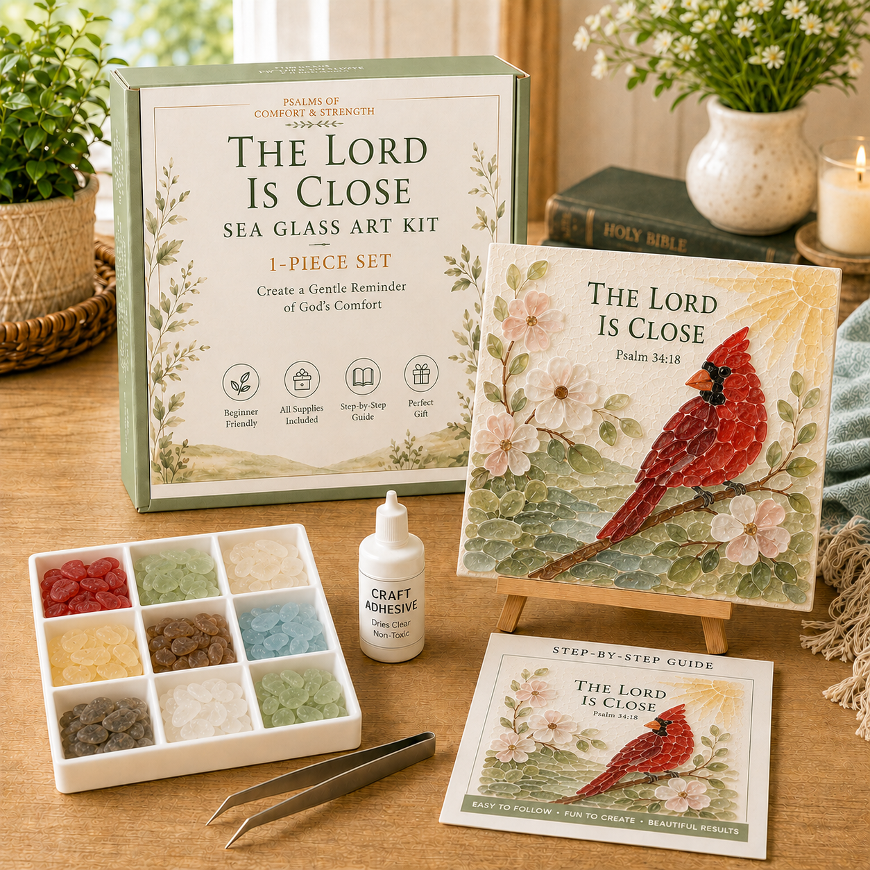 ✝️ Psalms of Comfort & Strength Art Kit