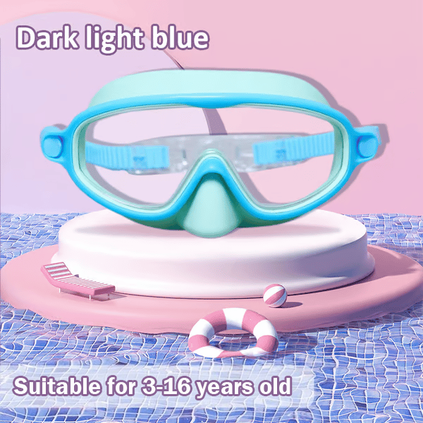 🏊‍♀️Buy 1 Get 1 Free🏊‍♀️-HD children's large frame waterproof and anti-fog swimming goggles