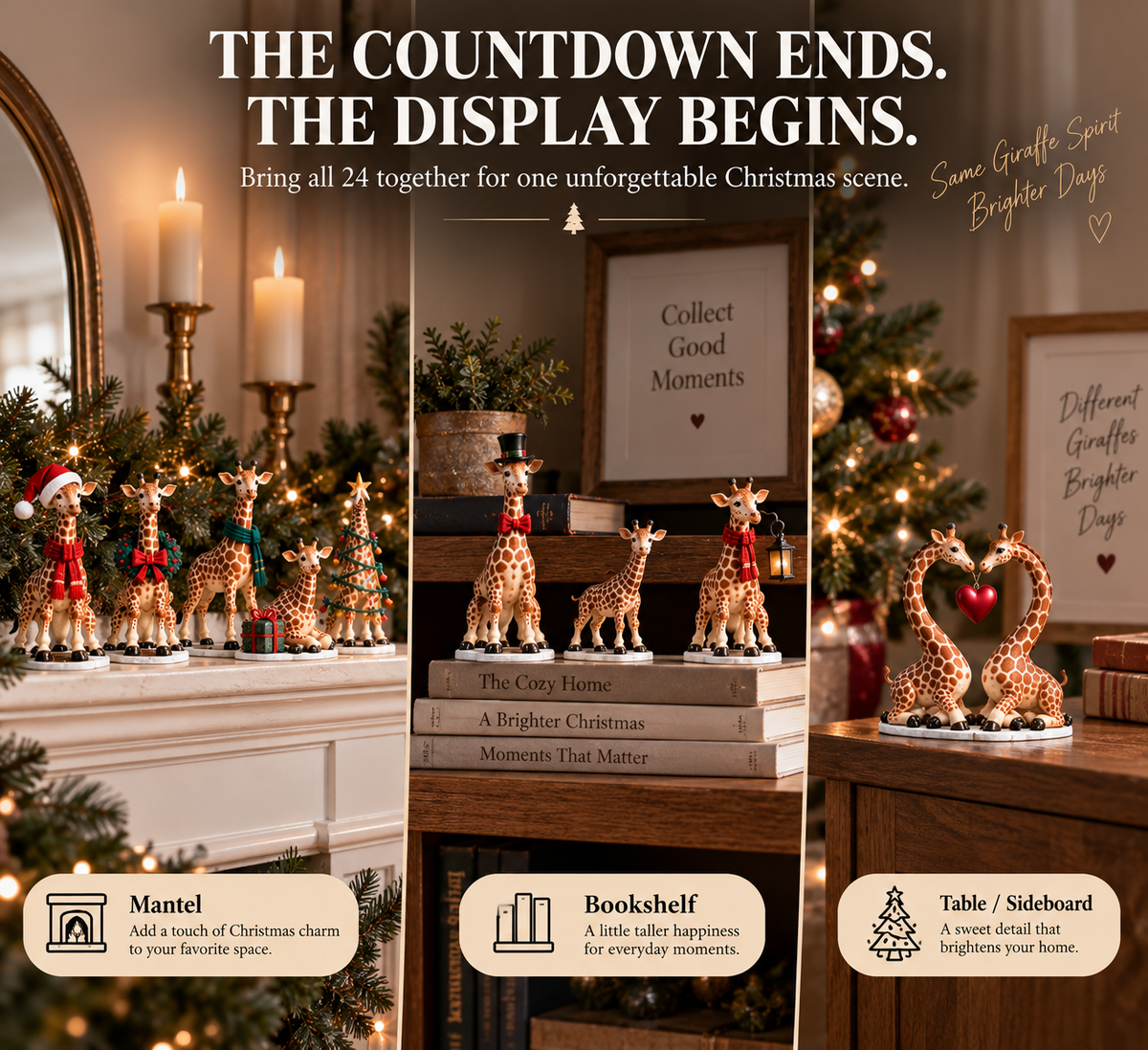 🦒🦒 24 Days of Giraffe Christmas — 24 Unique Holiday Characters