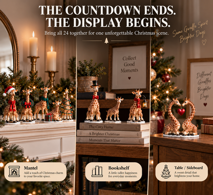 🦒🦒 24 Days of Giraffe Christmas — 24 Unique Holiday Characters