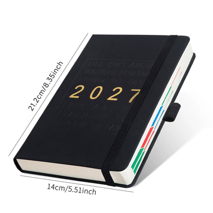 📅 49% OFF NOW! 📓 2027 Calendar Notebook – A5, one day per sheet, date-marked – Ideal for daily logs & future reference ✨