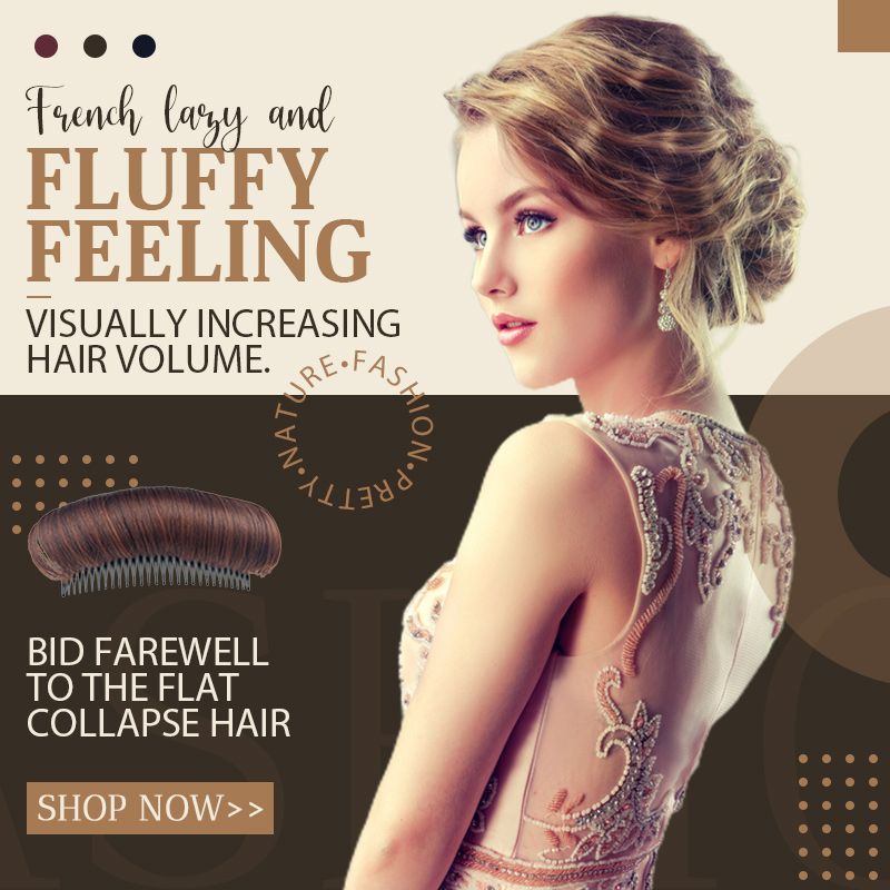 🔥HOT SALE🔥Invisible Fluffy Hair Pad (50% OFF)